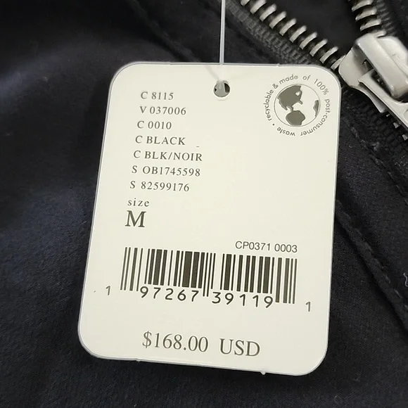 Free People On Pointe Bomber Jacket In Black NWT - Picture 6 of 9